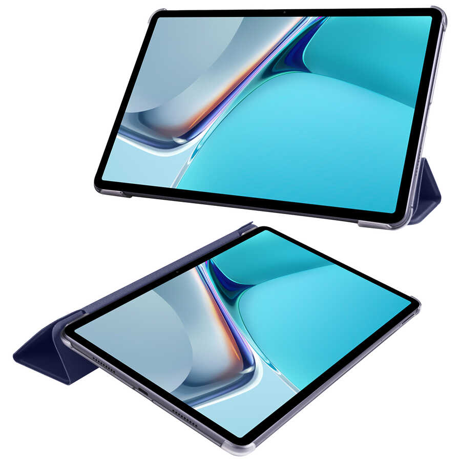 Huawei MatePad 11 (2021) Zore Smart Cover Standlı 1-1 Kılıf Kırmızı