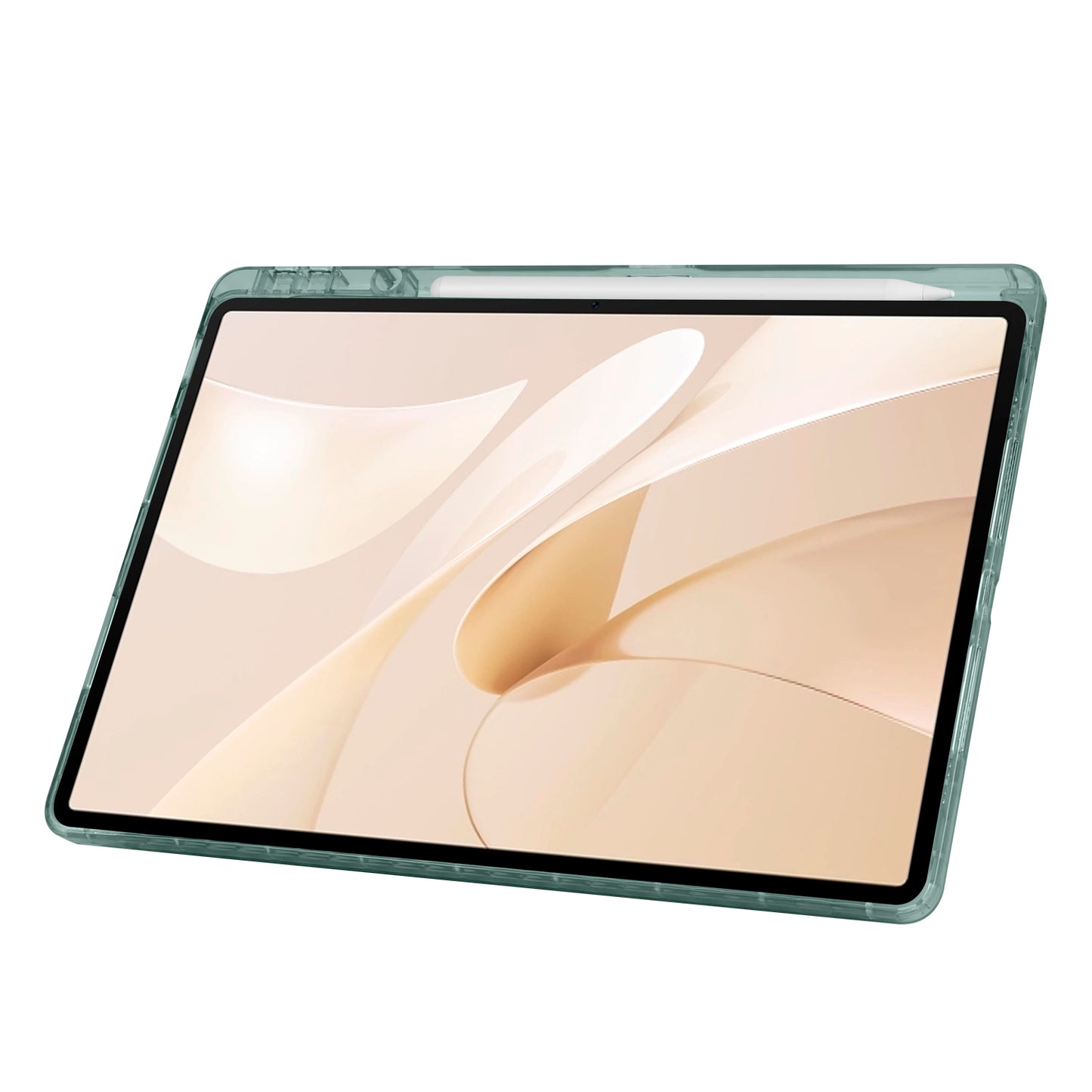 Huawei Matepad 12X Kılıf Zore Tri Folding Kalem Bölmeli Standlı Kılıf Mavi