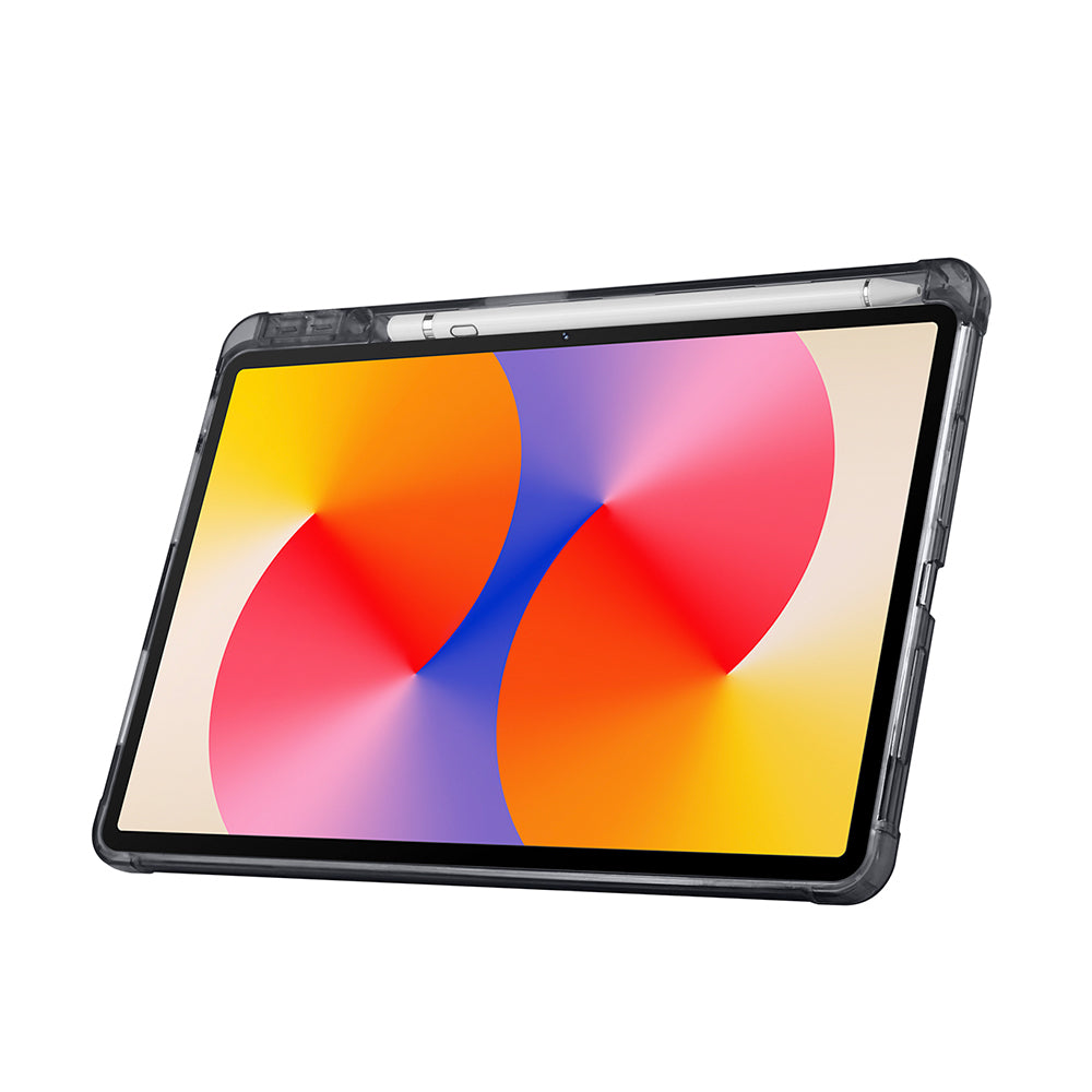 Huawei Matepad SE 11 Kılıf Zore Tri Folding Kalem Bölmeli Standlı Kılıf Lila