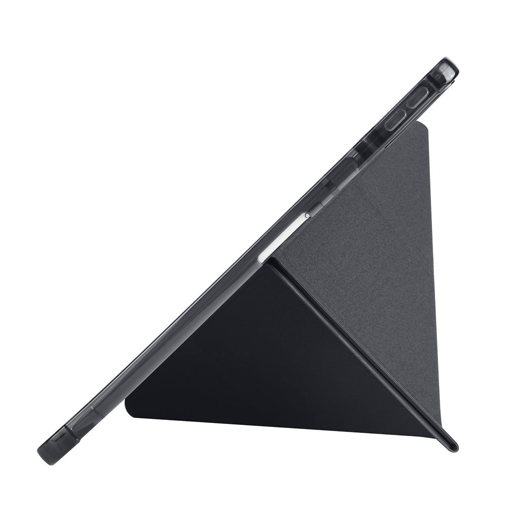 Huawei Matepad SE 11 Kılıf Zore Tri Folding Kalem Bölmeli Standlı Kılıf Lacivert