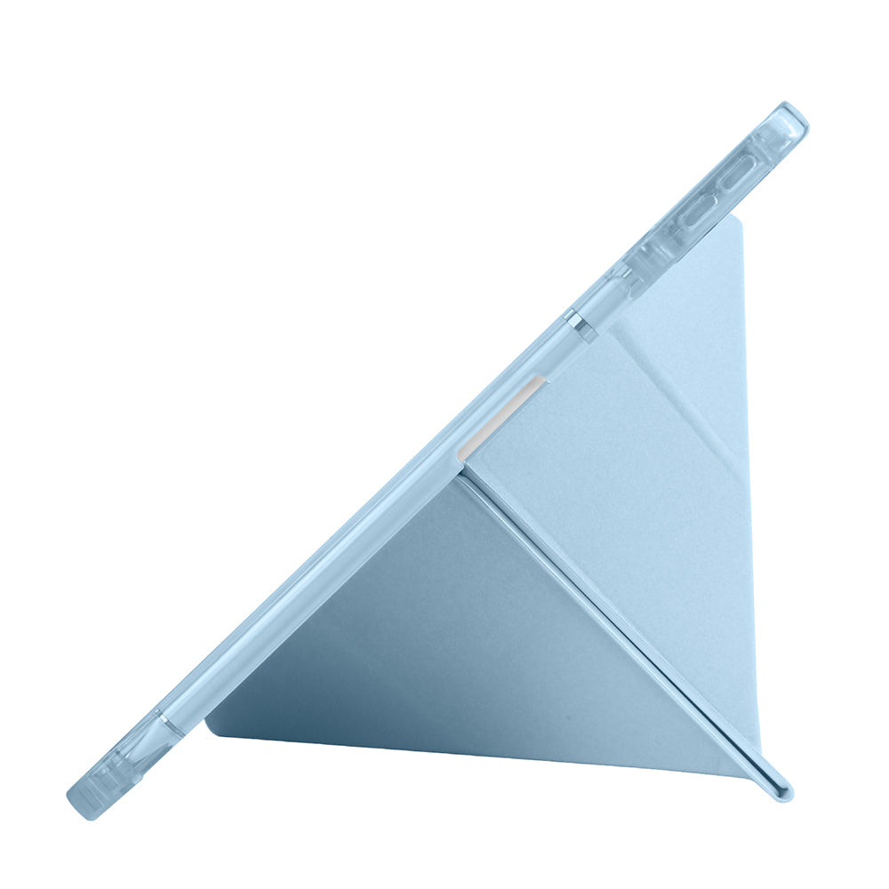 Huawei Matepad SE 11 Kılıf Zore Tri Folding Kalem Bölmeli Standlı Kılıf Siyah