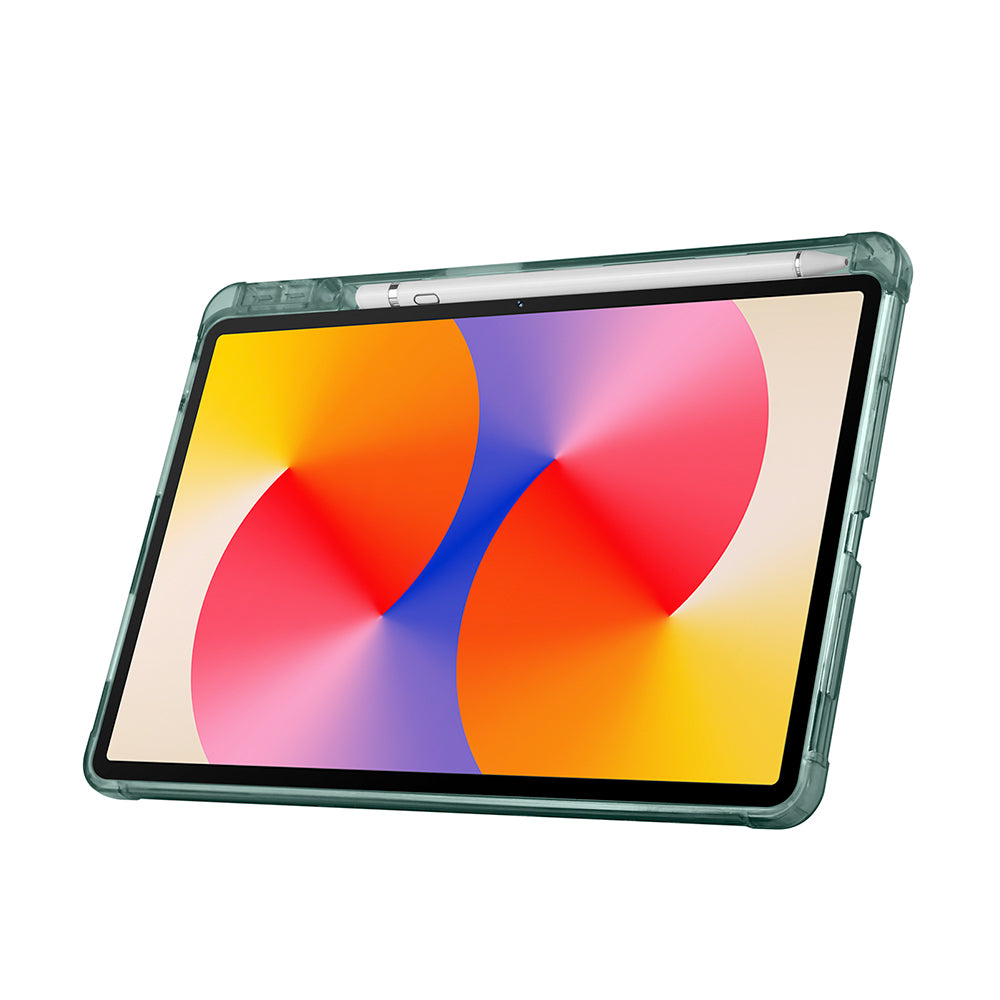 Huawei Matepad SE 11 Kılıf Zore Tri Folding Kalem Bölmeli Standlı Kılıf Lacivert