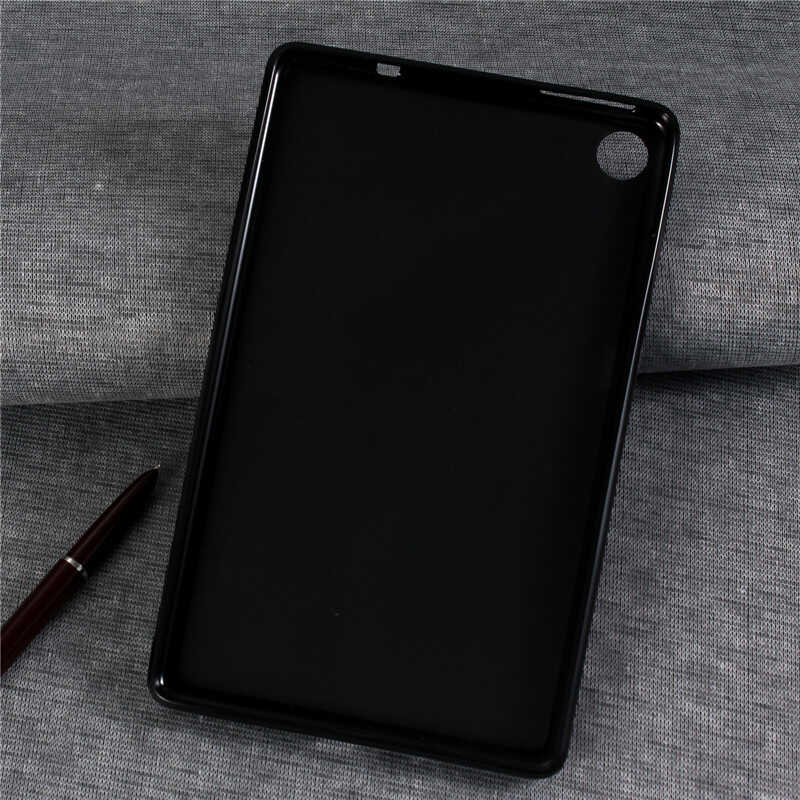 Huawei MatePad T8 Kılıf Zore Tablet Süper Silikon Kapak Renksiz