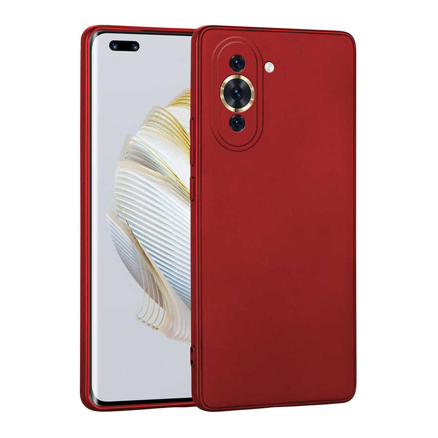 Huawei Nova 10 Pro Kılıf Zore Premier Silikon Kapak Kırmızı