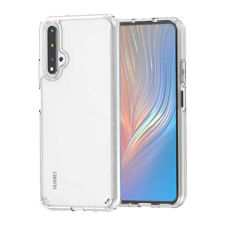Huawei Nova 5T Kılıf Zore Coss Kapak Renksiz