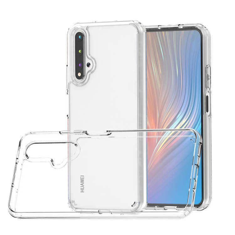 Huawei Nova 5T Kılıf Zore Coss Kapak Renksiz