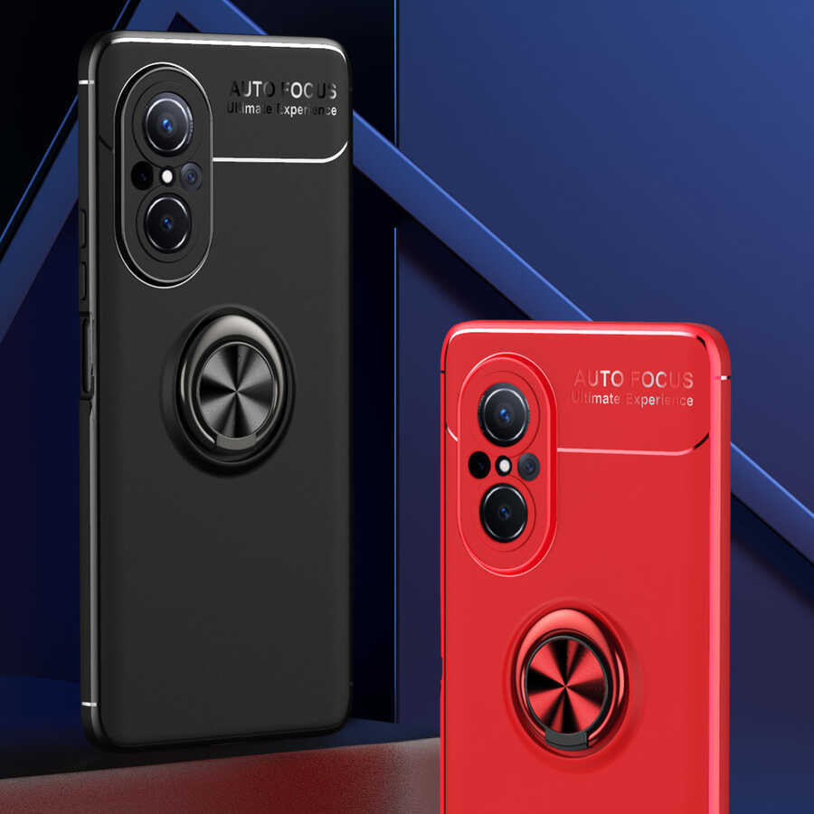 Huawei Nova 9 SE Kılıf Zore Ravel Silikon Kapak Siyah