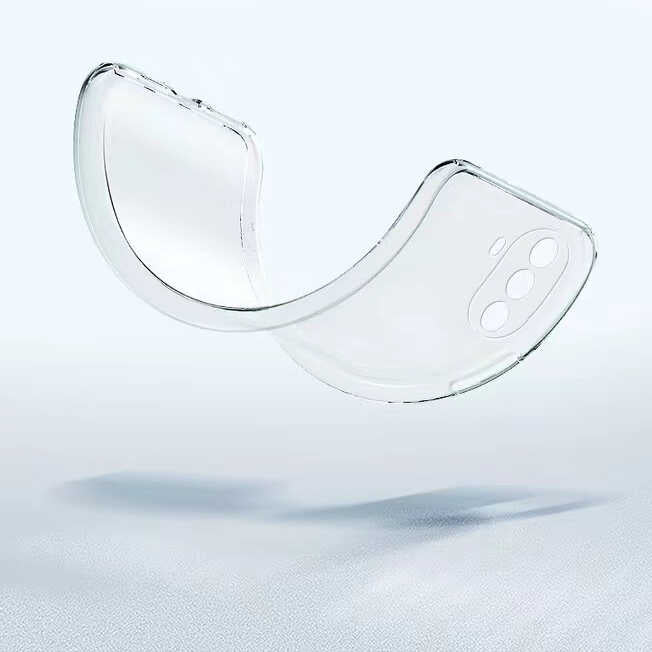 Huawei Nova Y70 Kılıf Zore Süper Silikon Kapak Renksiz