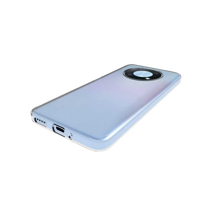 Huawei Nova Y90 Kılıf Zore Süper Silikon Kapak Renksiz