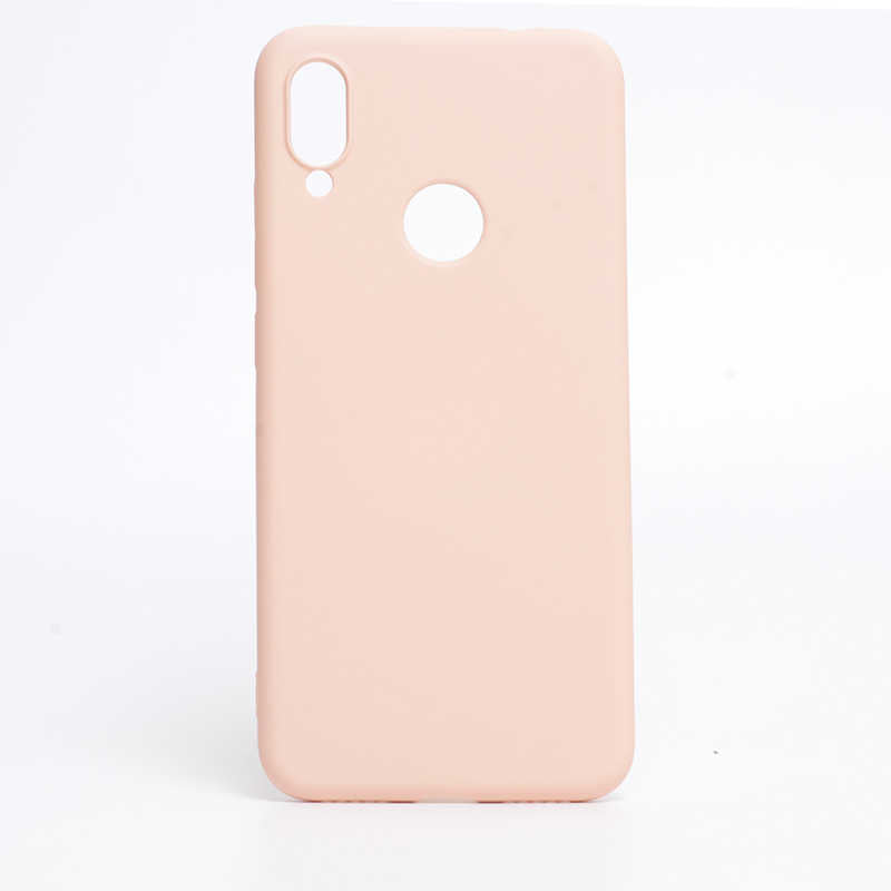 Huawei P Smart 2019 Kılıf Zore İnci Silikon Pembe