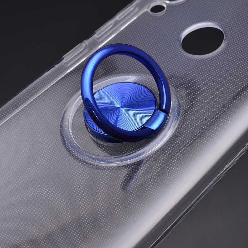 Huawei P Smart 2019 Kılıf Zore Les Silikon Siyah