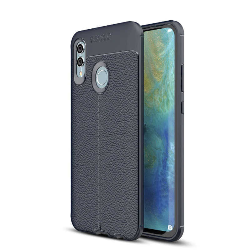 Huawei P Smart 2019 Kılıf Zore Niss Silikon Kapak Siyah