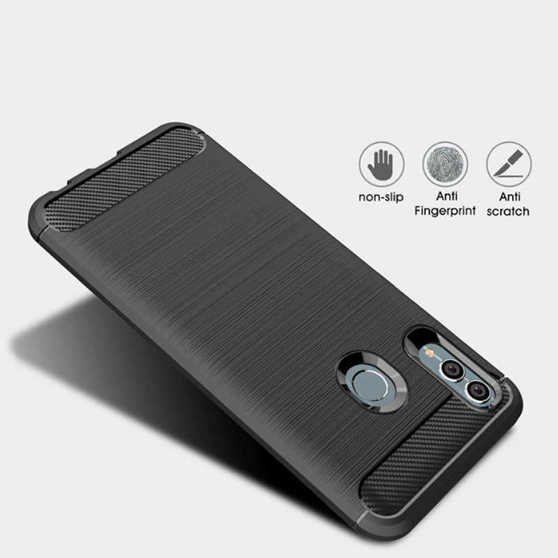 Huawei P Smart 2019 Kılıf Zore Room Silikon Kapak Gri