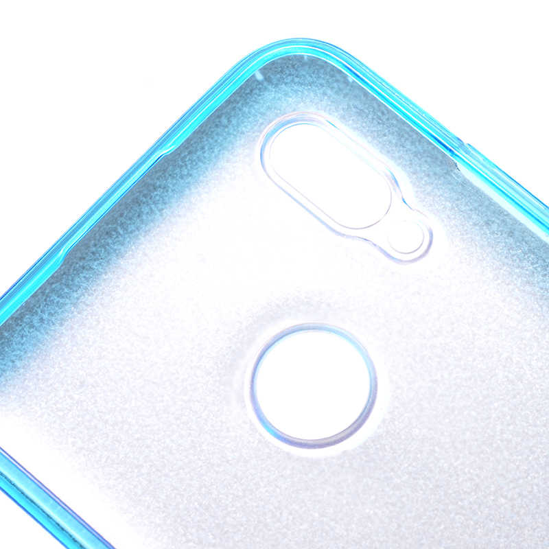 Huawei P Smart 2019 Kılıf Zore Shining Silikon Rose Gold