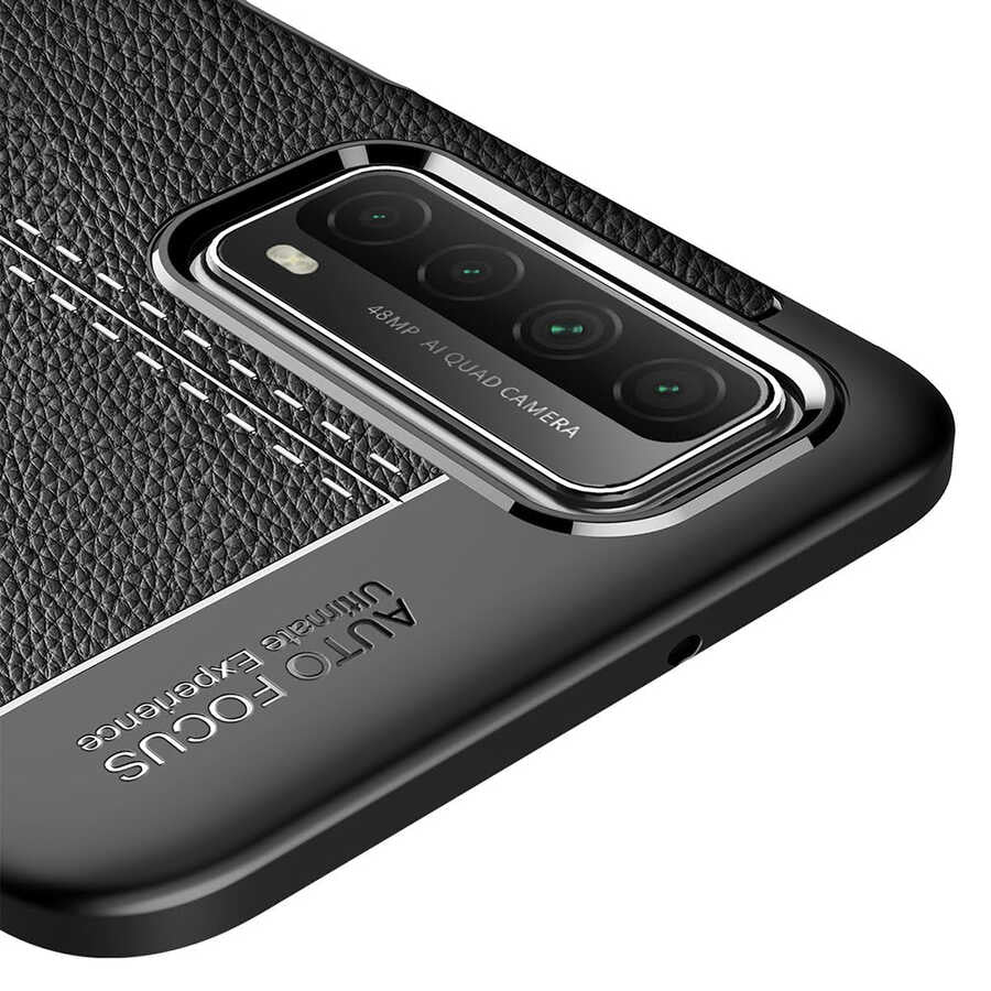 Huawei P Smart 2021 Kılıf Zore Niss Silikon Kapak Lacivert