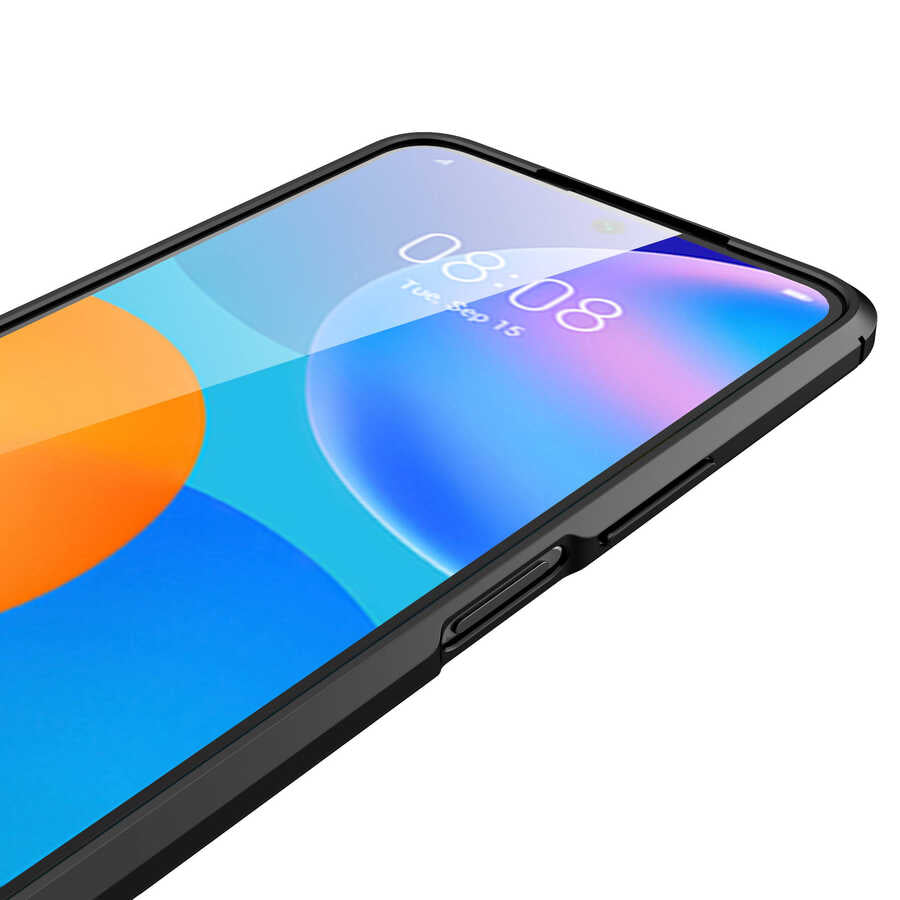Huawei P Smart 2021 Kılıf Zore Niss Silikon Kapak Lacivert