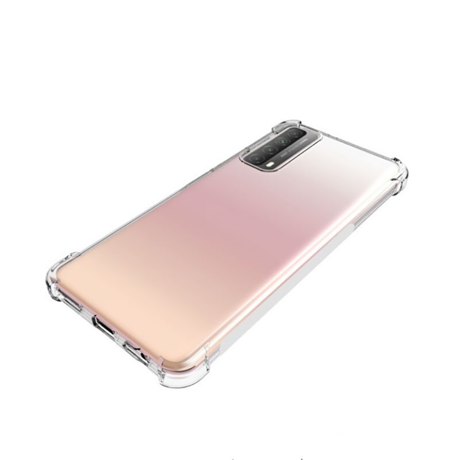 Huawei P Smart 2021 Kılıf Zore Nitro Anti Shock Silikon Renksiz