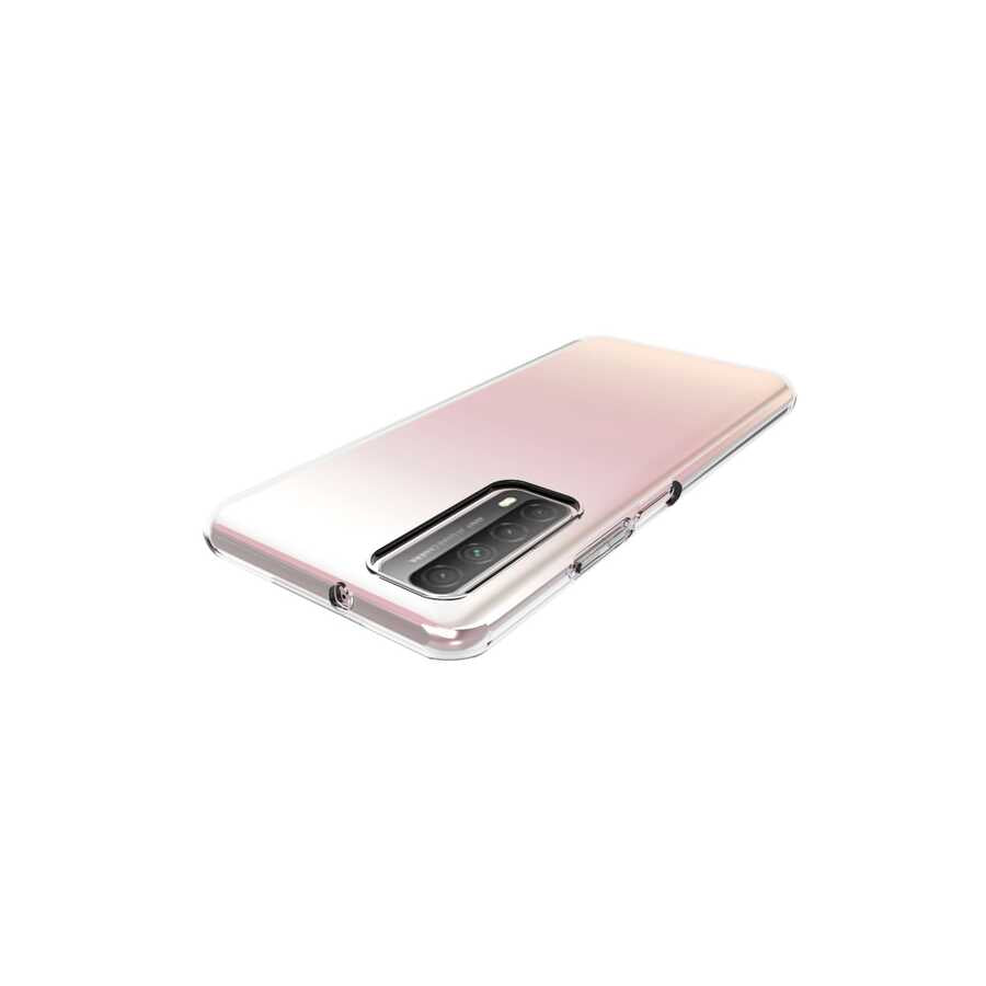 Huawei P Smart 2021 Kılıf Zore Süper Silikon Kapak Renksiz
