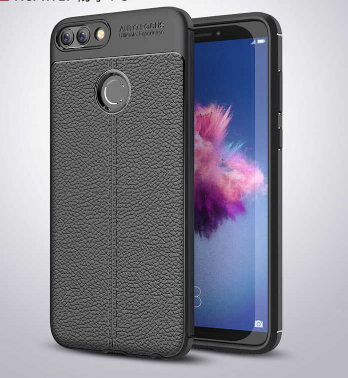 Huawei P Smart Kılıf Zore Niss Silikon Kapak Siyah