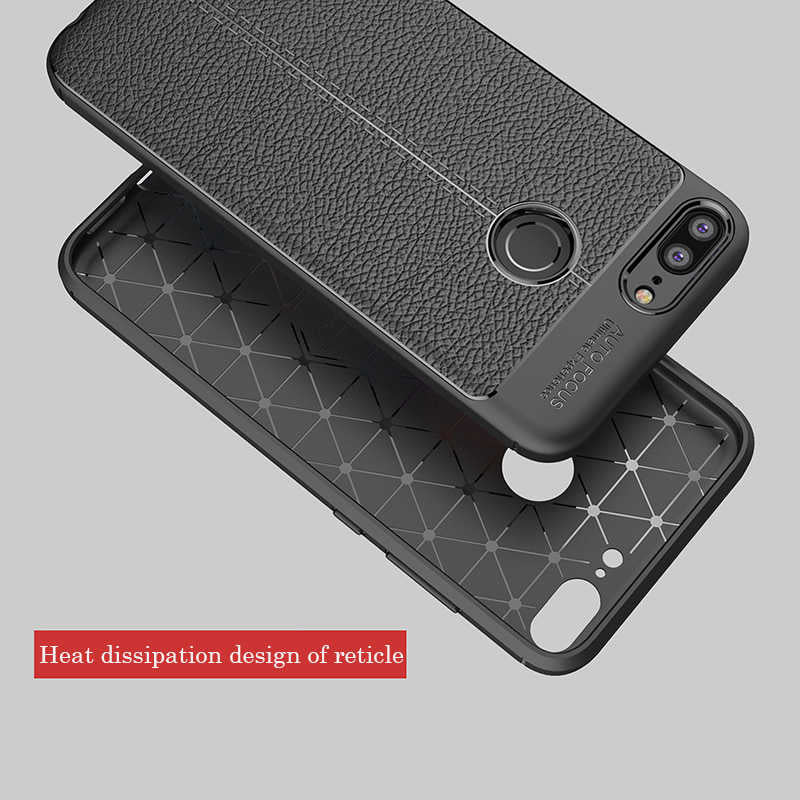Huawei P Smart Kılıf Zore Niss Silikon Kapak Lacivert