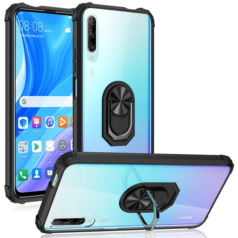 Huawei P Smart Pro 2019 Kılıf Zore Mola Kapak Kırmızı