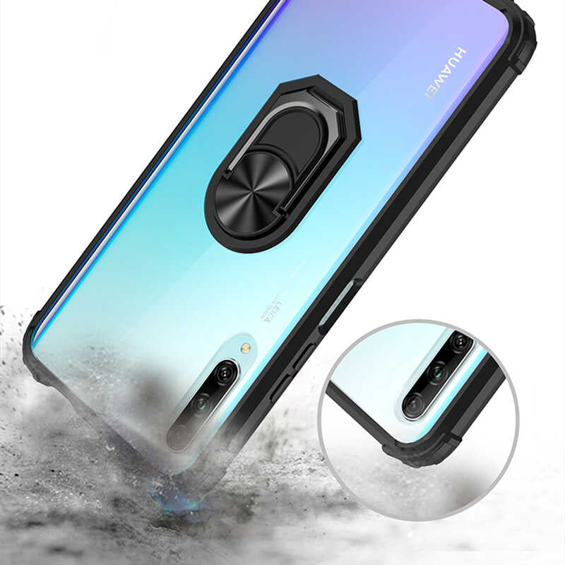 Huawei P Smart Pro 2019 Kılıf Zore Mola Kapak Kırmızı