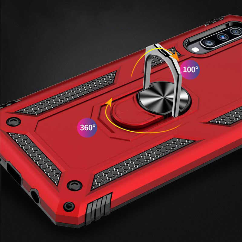 Huawei P Smart Pro 2019 Kılıf Zore Vega Kapak Gri