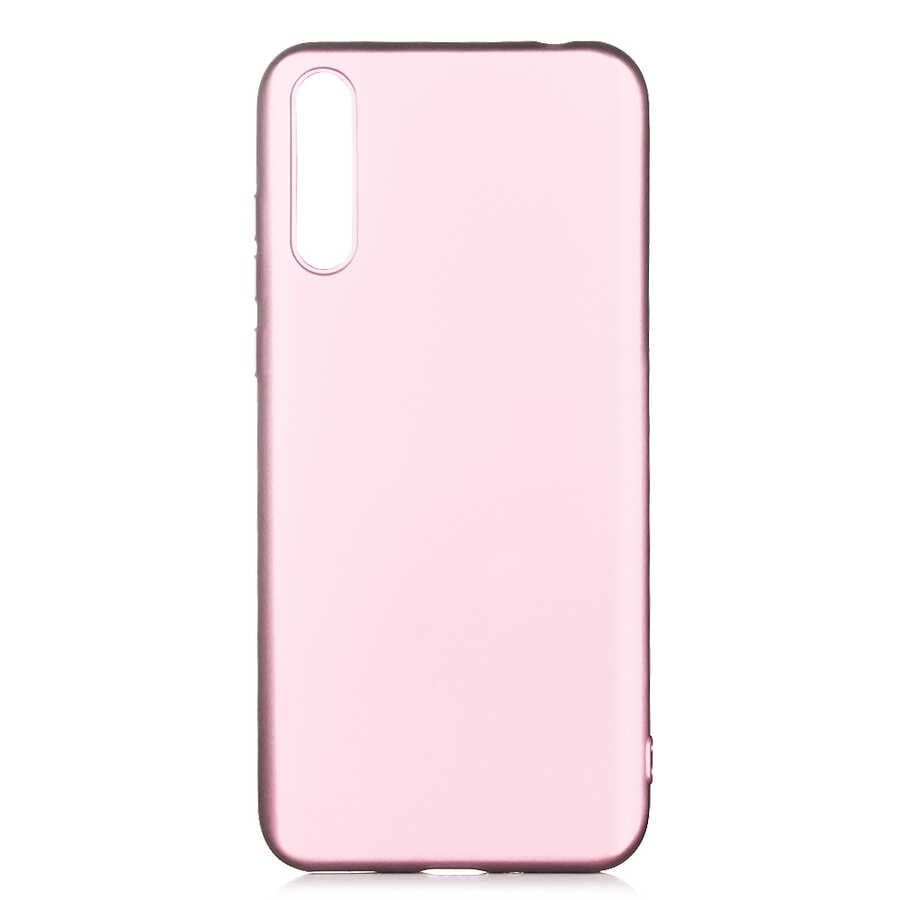 Huawei P Smart S (Y8P) Kılıf Zore Premier Silikon Kapak Rose Gold