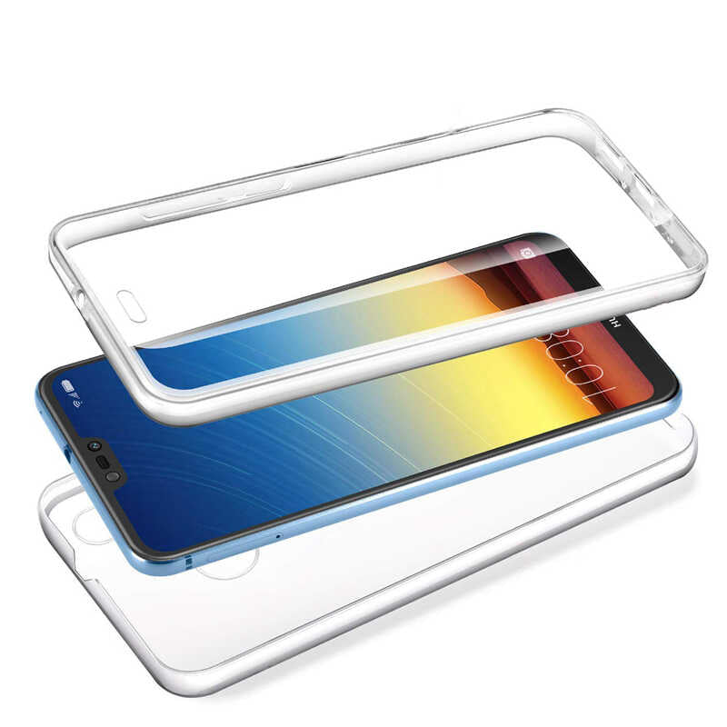 Huawei P20 Lite Kılıf Zore Enjoy Kapak Renksiz