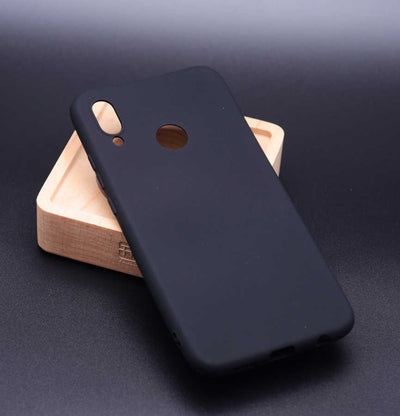 Huawei P20 Lite Kılıf Zore Premier Silikon Kapak Siyah