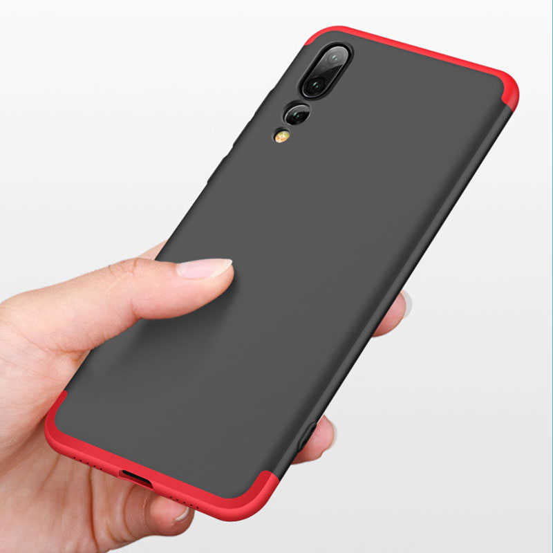 Huawei P20 Pro Kılıf Zore Ays Kapak Siyah