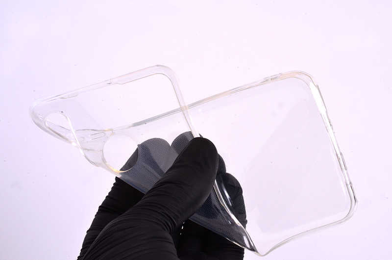 Huawei P30 Lite Kılıf Zore Süper Silikon Kapak Renksiz