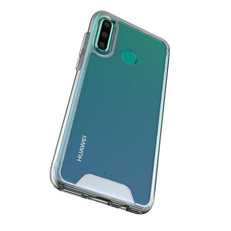 Huawei P30 Lite Kılıf Zore Gard Silikon Renksiz