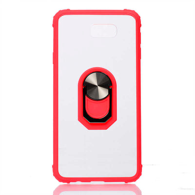 Galaxy J7 Prime Kılıf Zore Mola Kapak Kırmızı