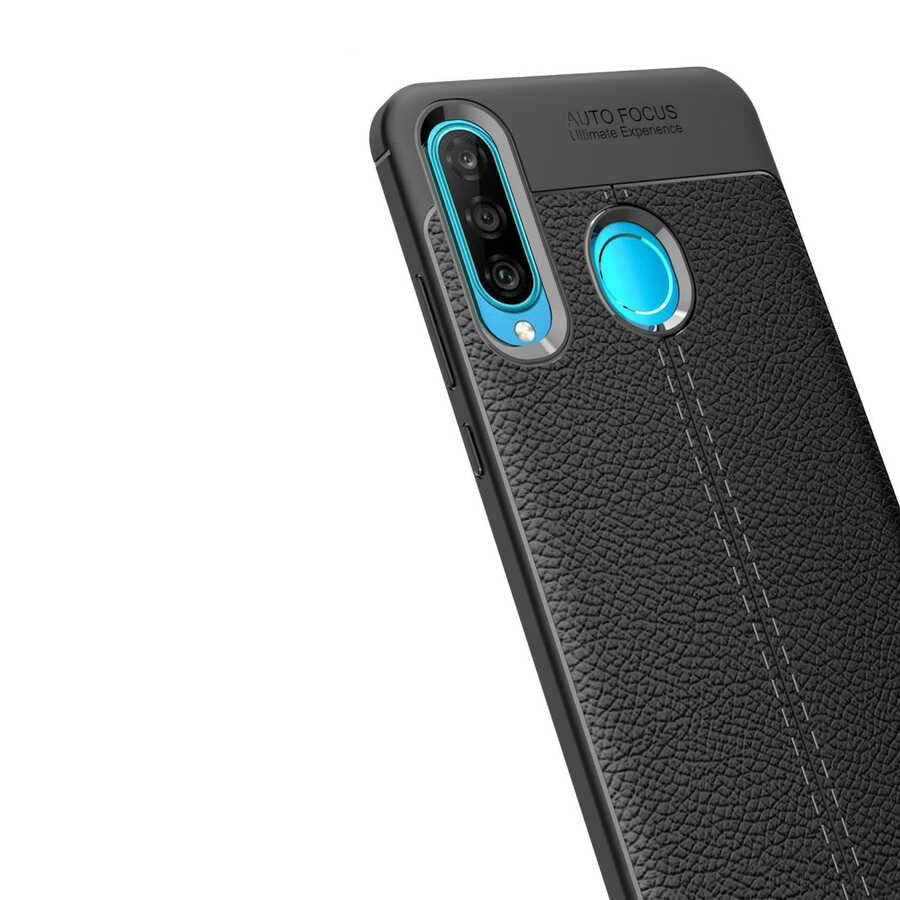 Huawei P30 Lite Kılıf Zore Niss Silikon Kapak Kırmızı