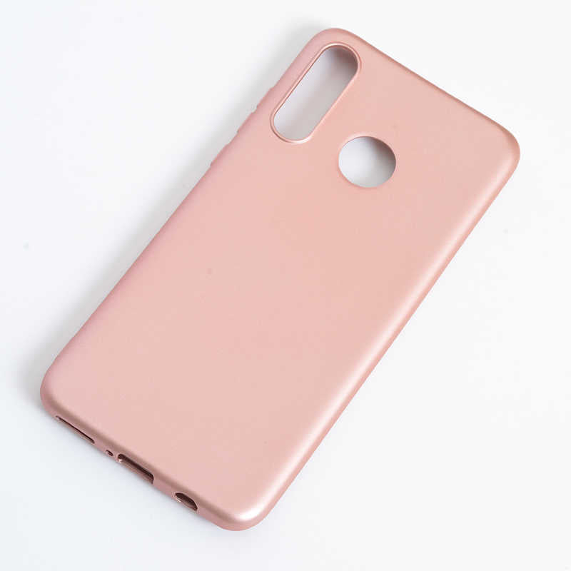 Huawei P30 Lite Kılıf Zore Premier Silikon Kapak Mürdüm