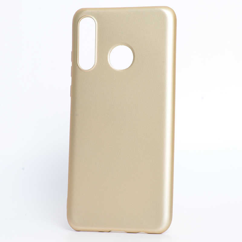 Huawei P30 Lite Kılıf Zore Premier Silikon Kapak Gold
