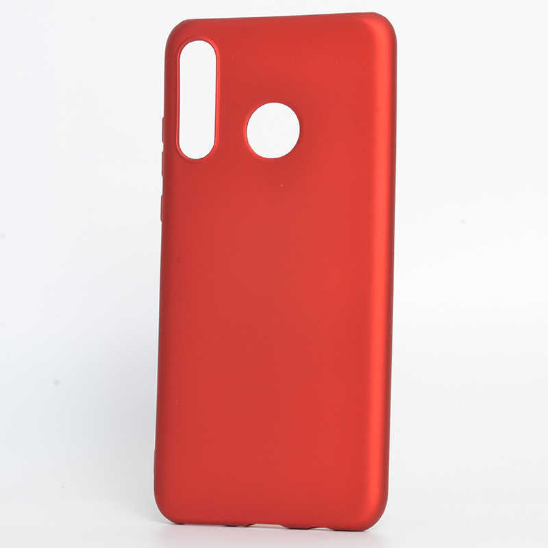 Huawei P30 Lite Kılıf Zore Premier Silikon Kapak Kırmızı