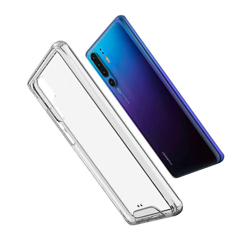 Huawei P30 Pro Kılıf Zore Gard Silikon Renksiz