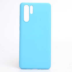 Huawei P30 Pro Kılıf Zore İnci Silikon Pembe Koyu