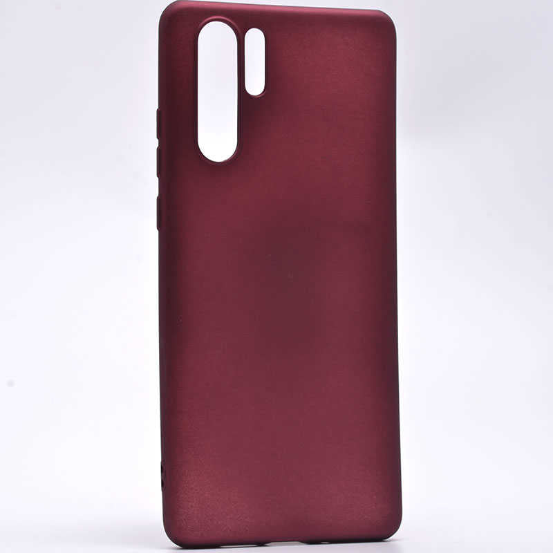 Huawei P30 Pro Kılıf Zore Premier Silikon Kapak Siyah