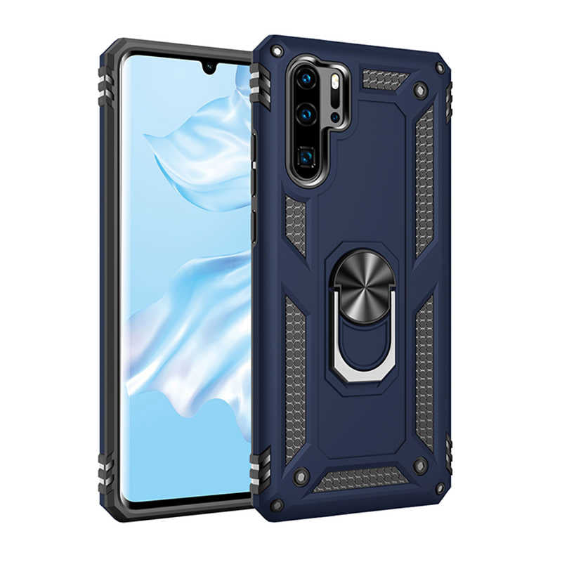Huawei P30 Pro Kılıf Zore Vega Kapak Mavi