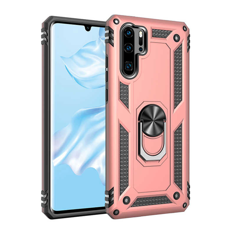 Huawei P30 Pro Kılıf Zore Vega Kapak Rose Gold