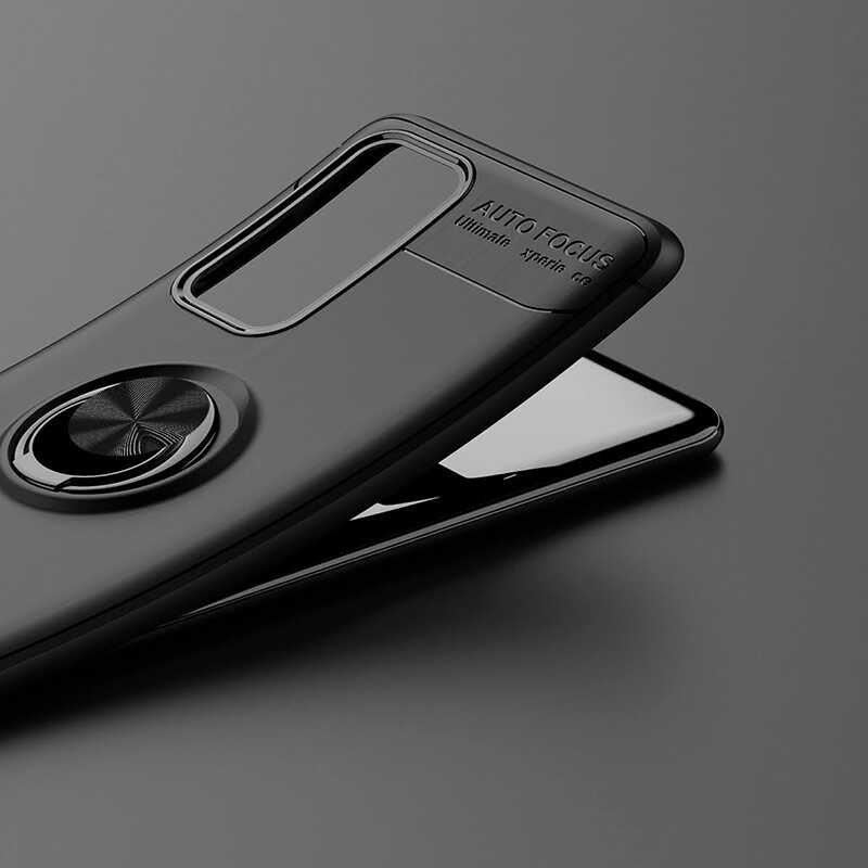 Huawei P40 Kılıf Zore Ravel Silikon Kapak Mavi
