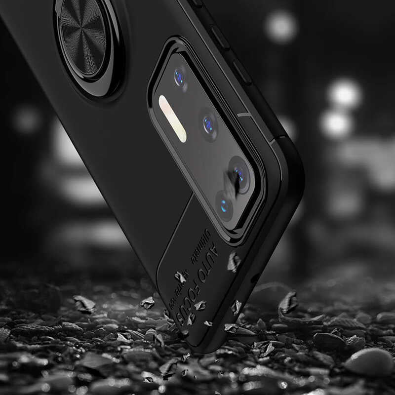 Huawei P40 Kılıf Zore Ravel Silikon Kapak Mavi