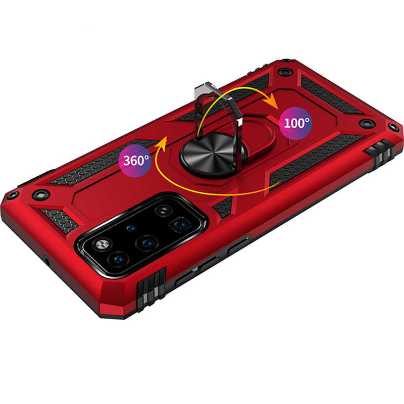 Huawei P40 Kılıf Zore Vega Kapak Siyah