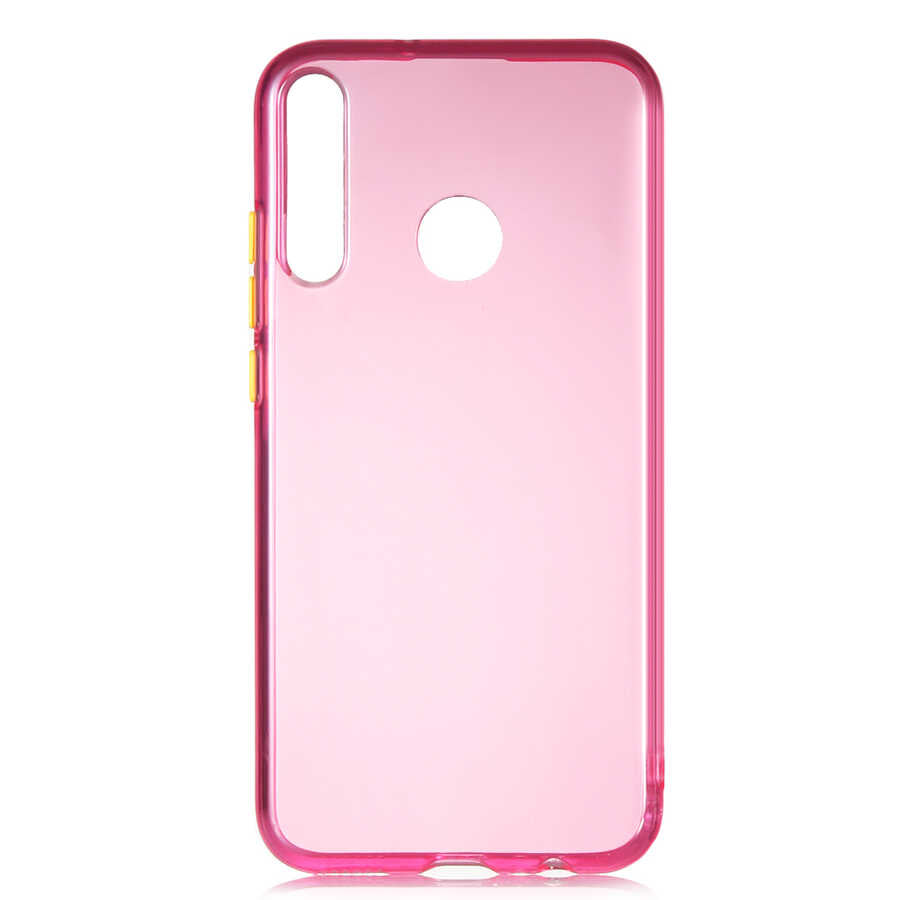 Huawei P40 Lite E Kılıf Zore Bistro Kapak Pembe