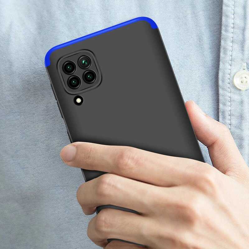 Huawei P40 Lite Kılıf Zore Ays Kapak Siyah
