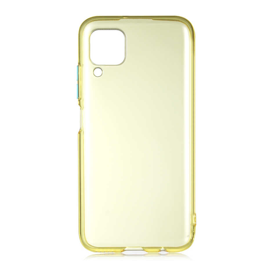 Huawei P40 Lite Kılıf Zore Bistro Kapak Sarı