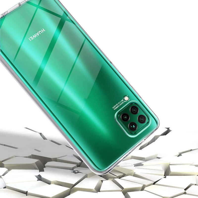 Huawei P40 Lite Kılıf Zore Enjoy Kapak Renksiz